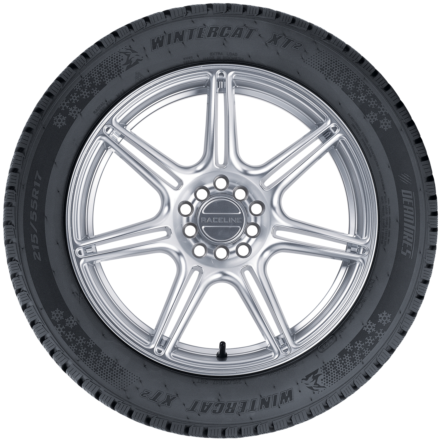 Wintercat XT2 Tire - Sidewall View